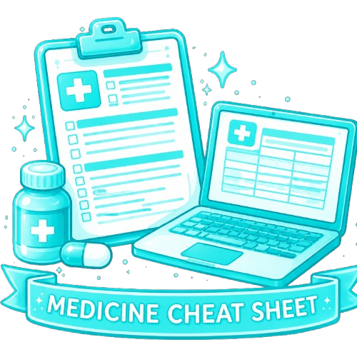 Medicine Cheat Sheet